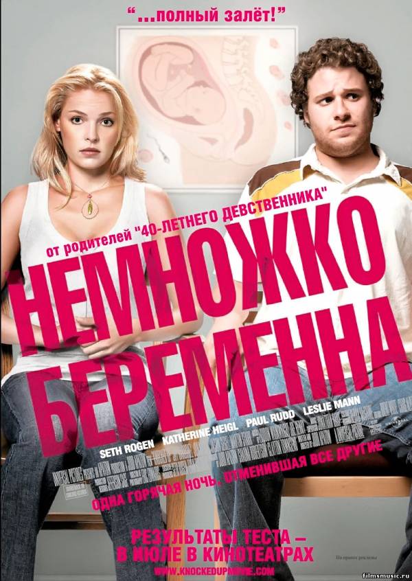 Немножко беременна / Knocked Up (2006)