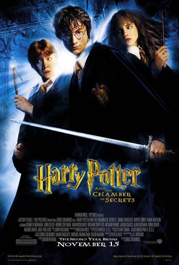 Гарри Поттер и тайная комната / Harry Potter and the Chamber of Secrets (2002)