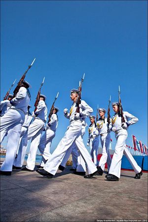 Празднование дня ВМФ в Севастополе (2012)