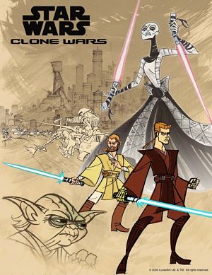Звездные войны: Клонические войны / Star wars: The Clone wars (2003-2004)
