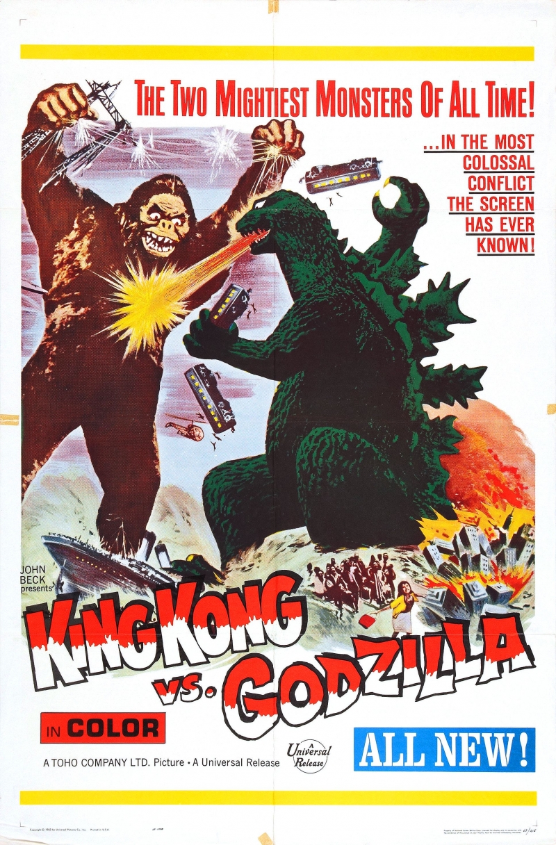 Кинг Конг против Годзиллы / Kingu Kongu tai Gojira (1962)