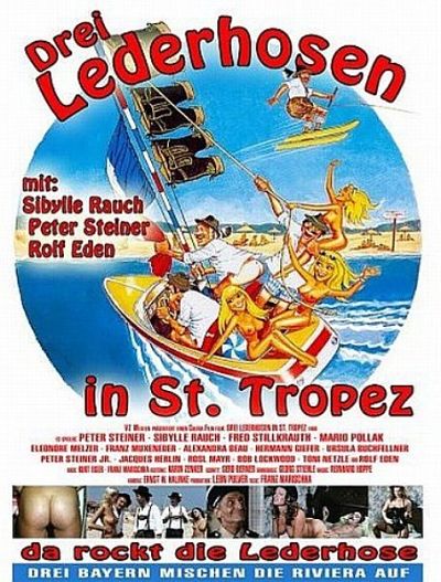 Трое в кожаных штанах в Сан-Тропе / Drei Lederhosen in St. Tropez (1980)